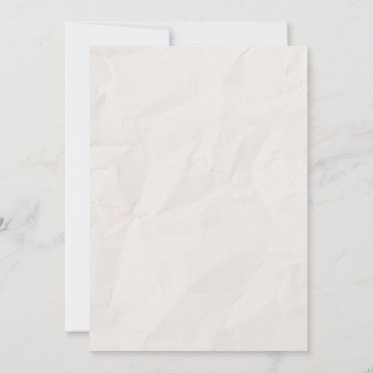 Verjaardagskrant met fotobrekend nieuws extra kaart (Achterkant)