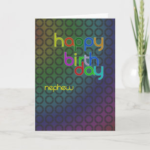 Verjaardagskring voor neef kaart