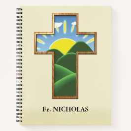 Verjaardagskruis gepersonaliseerd notitieboek