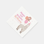 Verjaardagslama Servet (Hoek)