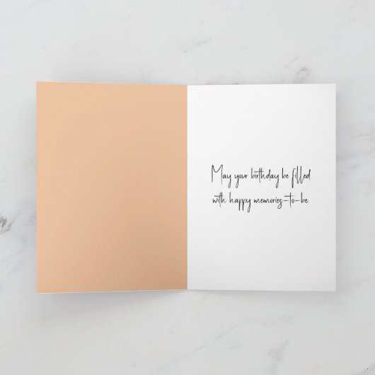 Verjaardagslensbal op het strand kaart (Binnen)