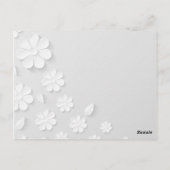 Verjaardagsliefde Briefkaart (Achterkant)