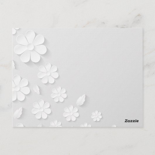 Verjaardagsliefde Briefkaart (Achterkant)