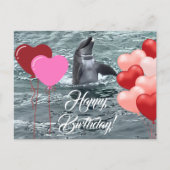 Verjaardagsliefde Briefkaart (Voorkant)