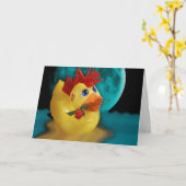 Verjaardagsliefde! Kaart (Gele Bloem)