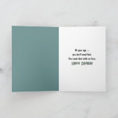 Verjaardagsluiaard in een regenwoud kaart (Binnen)