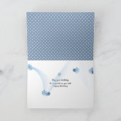 verjaardagsmam op poka-stippen kaart (Binnen)