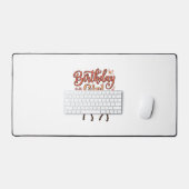 Verjaardagsmeisje 10 Paard Bloem Vector Design_1 Bureaumat (Keyboard & Muis)