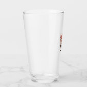 Verjaardagsmeisje 10 Paard Bloem Vector Design_1 Glas (Rechts)