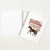 Verjaardagsmeisje 10 Paard Bloem Vector Design_1 Planner (Display)