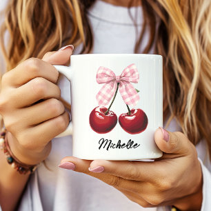 Verjaardagsmeisje Coquette Cherry Bruidsmeisje N Koffiemok