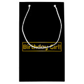 Verjaardagsmeisje! Klein Cadeauzakje (Achterkant)