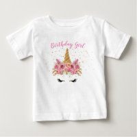 verjaardagsmeisje magisch monogram van unicorn flo