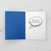 Verjaardagsmeisje met pickleball paddle en bal kaart (Binnen)