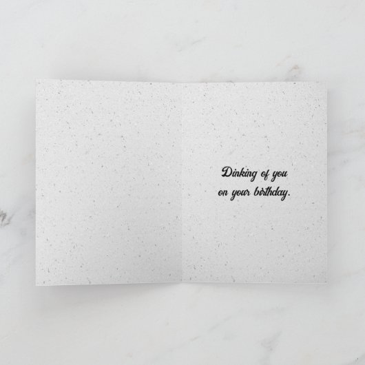 Verjaardagsmeisje met Pickleball Paddle Kaart (Binnen)