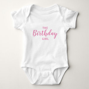 Verjaardagsmeisje one-piece romper