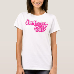 Verjaardagsmeisje T-shirt