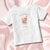 Verjaardagsmeisje Teddybeer Ijs Kinder Shirts