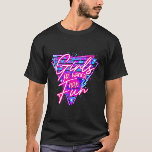 Verjaardagsmeisje Verjaardagsfeest Meisjes gewoon  T-shirt (Voorkant)