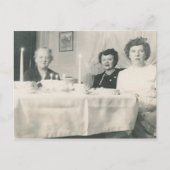 Verjaardagsmeisjes postkaart (Voorkant)