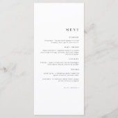 verjaardagsmenu | Celebration menu | (Voorkant)