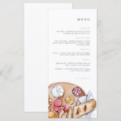 verjaardagsmenu | Celebration menu | Picknick (Voorkant / Achterkant)