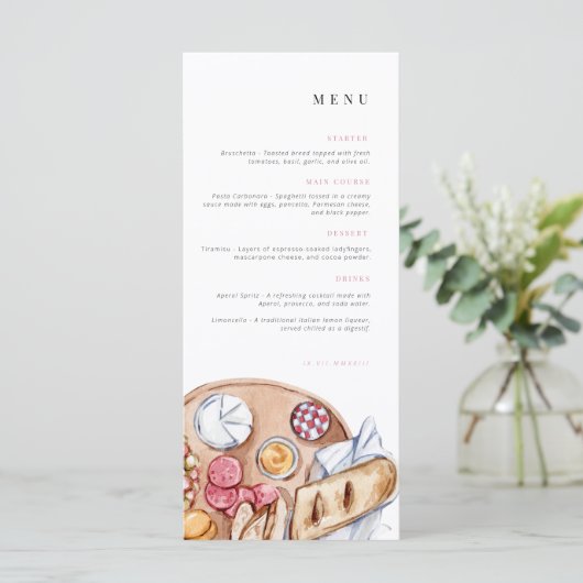 verjaardagsmenu | Celebration menu | Picknick (Staand voorkant)