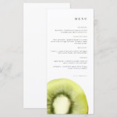 verjaardagsmenu | Celebration menu | taart (Voorkant / Achterkant)