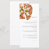 Verjaardagsmenu | Feestmenu | Pizzafeest Menu (Voorkant / Achterkant)