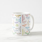 Verjaardagsmok 15 oktober koffiemok (Voorkant rechts)