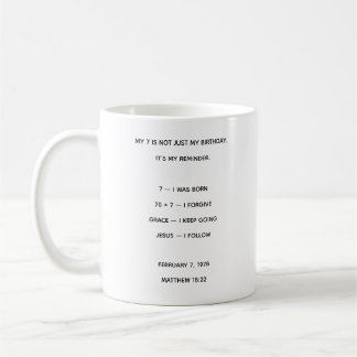 Verjaardagsmok Koffiemok