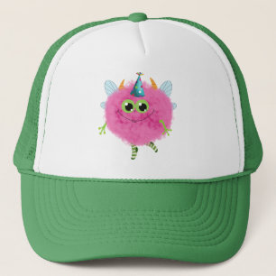 Verjaardagsmonster Baseball & Trucker Hats met cha Pet