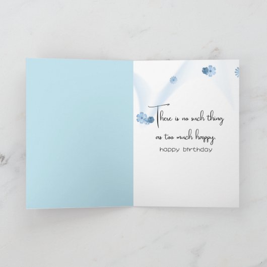 Verjaardagsmuis in oude laars kaart (Binnen)