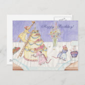 Verjaardagsmuizen Briefkaart (Voorkant / Achterkant)