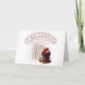 Verjaardagsniveau ontgrendeld kinderverjaardagskaa feestdagen kaart (Voorkant)