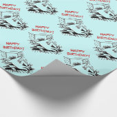 verjaardagsomslag organiseren cadeaupapier (Hoek)