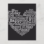 Verjaardagsontwerp Briefkaart (Voorkant)