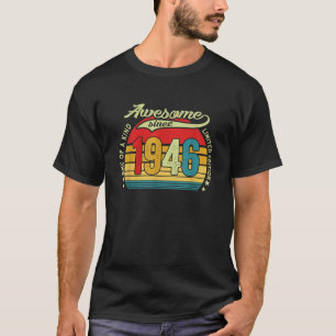 Verjaardagsontwerp voor 80 jaar oude beperkte opla t-shirt