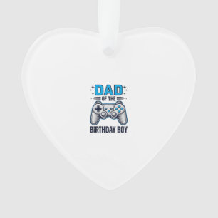 Verjaardagsontwerp voor vader van de jarige gamer_ ornament