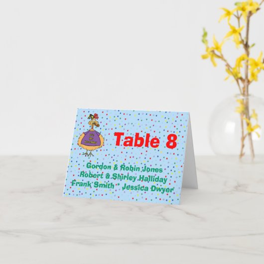 Verjaardagspak Kip Kaart (Gele Bloem)