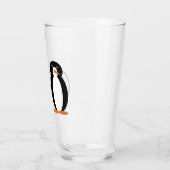 Verjaardagspak praten Ms. Penguin gepersonaliseerd Glas (Links)