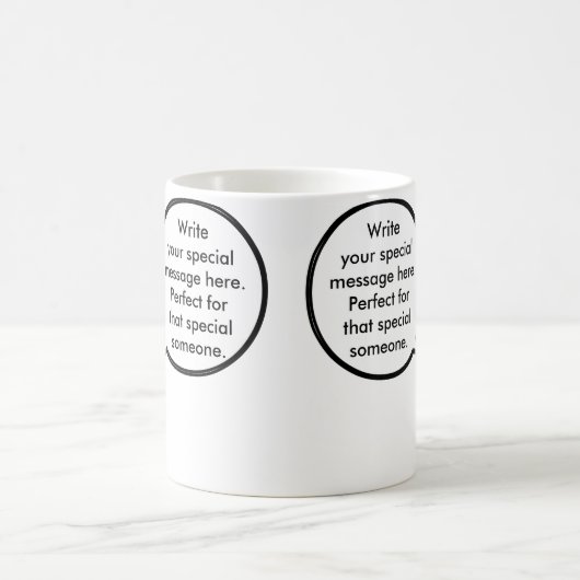 Verjaardagspak praten Ms. Penguin gepersonaliseerd Magische Mok (Center)