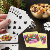 VERJAARDAGSPAPEGAAIEN POKERKAARTEN (Insitu)