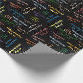 Verjaardagspapier 18 Mei Cadeaupapier (Hoek)