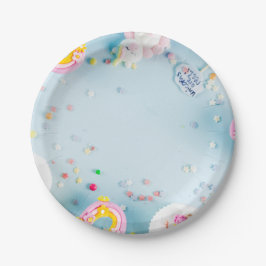 Verjaardagspapier bord 🍽