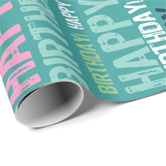 verjaardagspapier cadeaupapier (Rol Hoek)