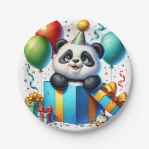 Verjaardagspapier papieren bordje
