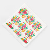 Verjaardagspapier servetten (Hoek)