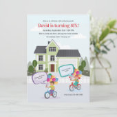 Verjaardagsparade Kaart (Staand voorkant)