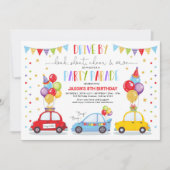 Verjaardagsparade Quarantine Boy Kaart (Voorkant)